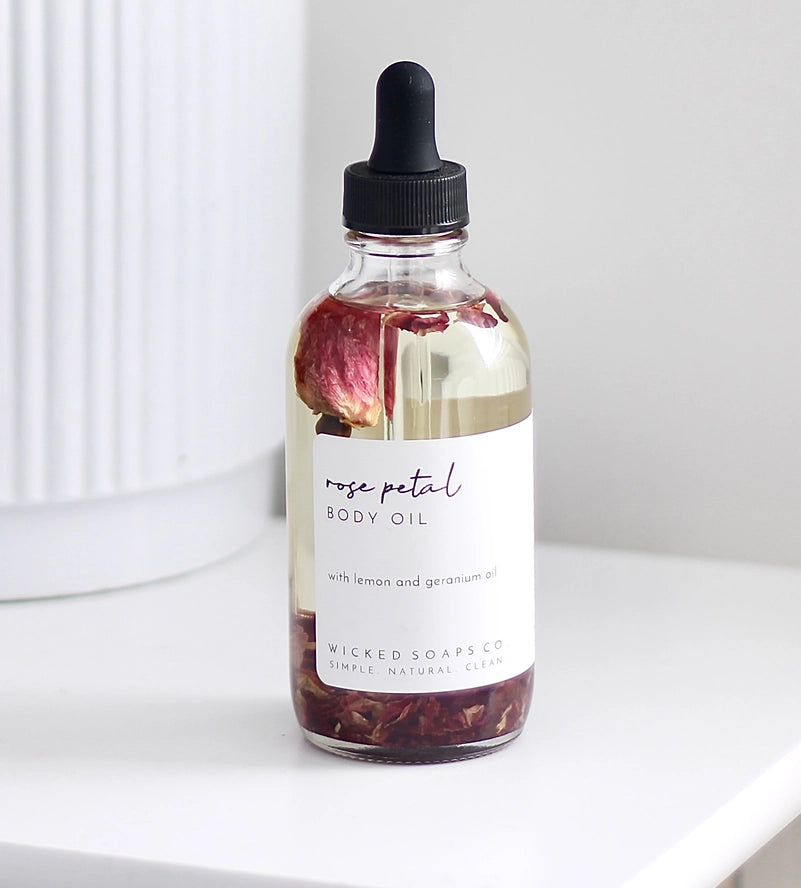 Wicked Soaps Co. | Rose Petal Body Oil