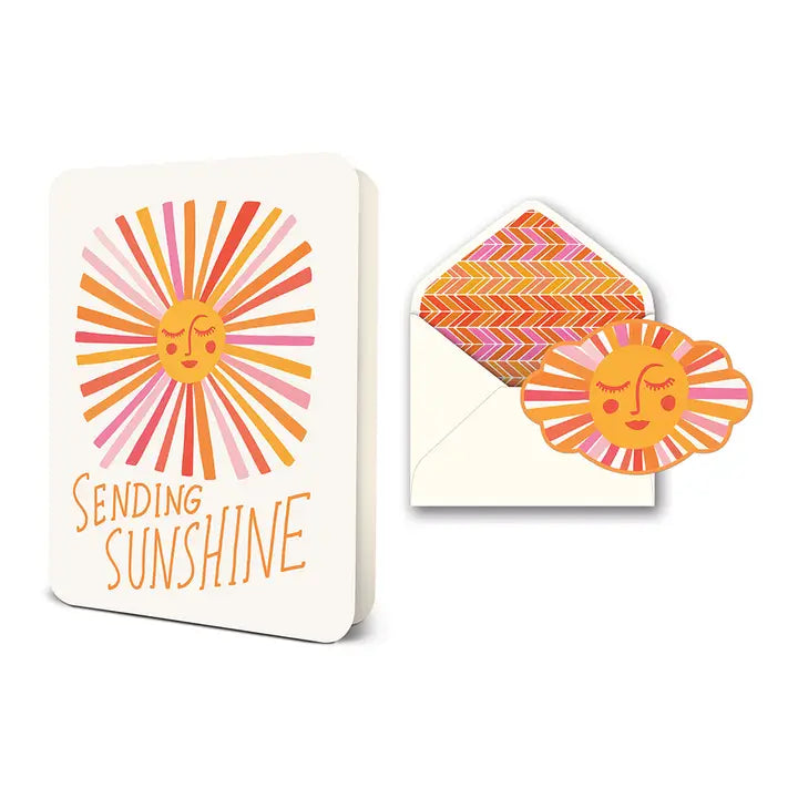 Sending Sunshine Deluxe Greeting Card